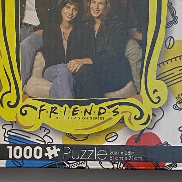 FRIENDS Rare 1000 piece jigsaw puzzle NIB (New in Box) - Picture 4 of 7